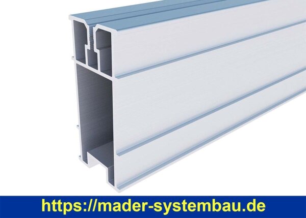 Eurotec TERRA Alu-Systemprofil H85 39 x 85 x 1,80 x 4000 mm   VE:1