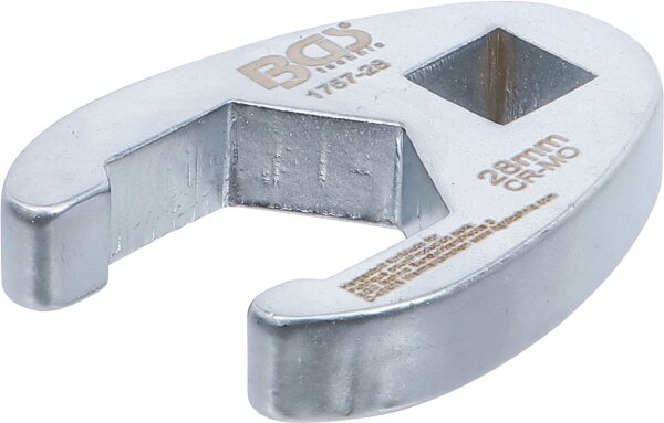 Hahnenfußschlüssel | Antrieb Innenvierkant 12,5 mm (1/2") | SW 28 mm