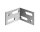 Eurotec Eckverbinder EVO; inkl. 4 Bohrschrauben pro Verbinder 40 x 25 x 40 mm VE:10