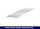 Eurotec Alu-Systemprofilverbinder EVO Slim inkl. 4 Bohrschrauben pro Verbinder 48 x 4 x 200 mm(B x H x L) VE:10