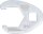 Hahnenfußschlüssel | Antrieb Innenvierkant 12,5 mm (1/2") | SW 32 mm