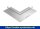 Eurotec Innenecke Terrassenrand Set Innenecke rechts & links; 2 Profilverbinder; Eckverbinder; 12 Schrauben VE:1