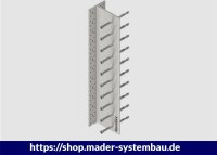 Eurotec T-Profil 80 x 115 x 2000 mm (B x H x L) VE:1