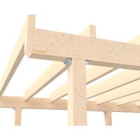 Eurotec EckTec 100; inkl. Schrauben 50 x 50 x 100 (B x H x T) VE:1