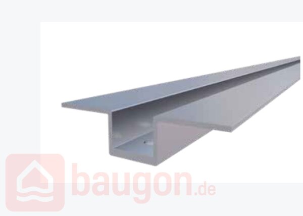 Eurotec Blue-Power Alu-Systemprofil U 80 x 20 x 3000 mm (B x H x L) VE:1