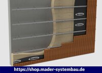 Eurotec Blue-Power Alu-Systemprofil Z 52 x 20 x 3000 mm (B x H x L) VE:1