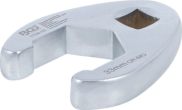 Hahnenfußschlüssel | Antrieb Innenvierkant 12,5 mm (1/2") | SW 33 mm
