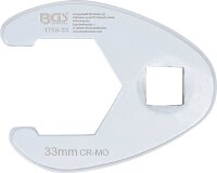 Hahnenfußschlüssel | Antrieb Innenvierkant 12,5 mm (1/2") | SW 33 mm