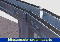 Eurotec Scharnierverbinder EVO 24 x 12,45 x 131 mm VE:4