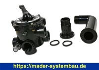 OKU 6-Wege-Ventil side mount 1 1/2 " für Grenada Ø 500 und Ø 600