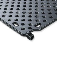 OKU OKU-Absorber schwarz mit 4 Anschlußstutzen Ø 25 mm