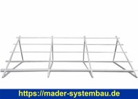 OKU Aufständerung für 6 OKU-Absorber 4 x Nr. 1000 und 2 x Nr. 1001,