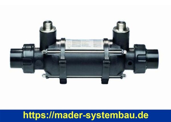 OKU Daprà Wärmetauscher  KWT 45 - 46 kW Anschlüsse Ø 50/63 mm, Plastic Line