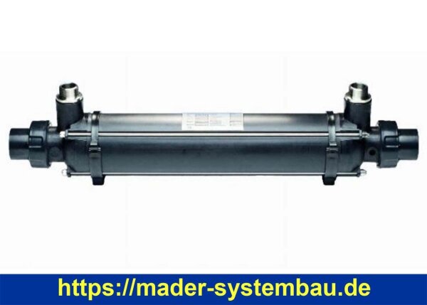 OKU Daprà Wärmetauscher  KWT 85 - 91 kW Anschlüsse Ø 50/63 mm, Plastic Line