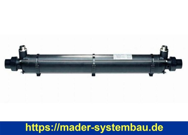 OKU Daprà Wärmetauscher  KWT 105 - 126 kW Anschlüsse Ø 50/63 mm, Plastic Line