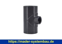 OKU T-Stück 90° reduziert Ø 63 x 25 x 63 mm