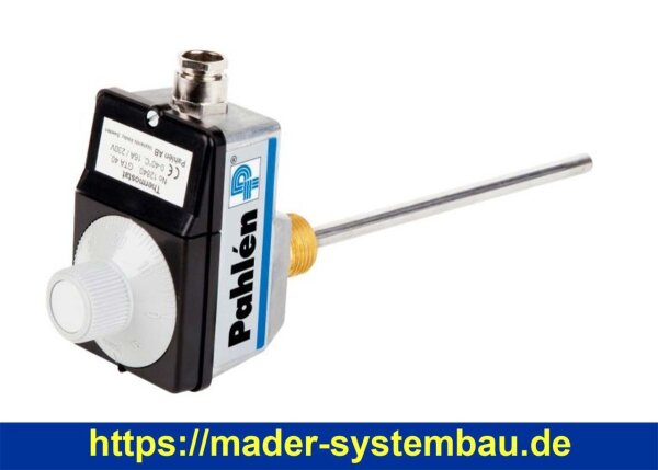 OKU Thermostat 1-pol 0-40°C R151/2" L=160 mm für Pahlèn Elektroheizer