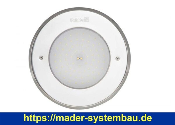 OKU Pahlén LED 170VS Unterwasserscheinwerfer aus V4A CA für Folienbecken (RGB)  34,5 W, 12V,
