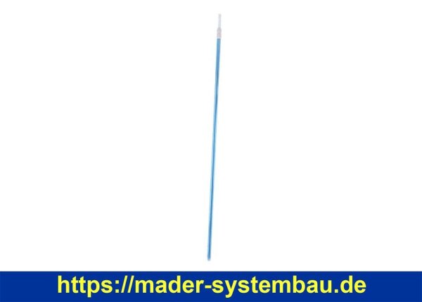 OKU 2-teilige Telestange 2,40 m - 4,80 m, silber eloxiert