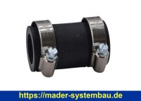 OKU Verbindungsschlauch 38 x 5 x 60 mm mit 2...