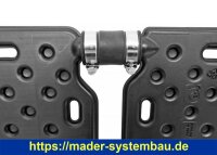 OKU Verbindungsschlauch 25 x 3 x 63 mm mit 2...