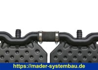 OKU Verbindungsschlauch 38 x 5 x 100 mm mit 2...