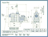 OKU Aqua Plus 6 OKU Schwimmbadpumpe