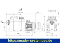 OKU BADU Delta 9 - P1 0,44 kW P2 0,30 kW / 400V