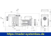 OKU BADU Gamma Eco VS - P1  0,03-1,40 kW P2 0,01-1,10 kW / 230V