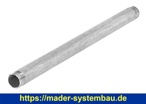OKU Gewinderohr 1/2" verzinkt 6 m Stange