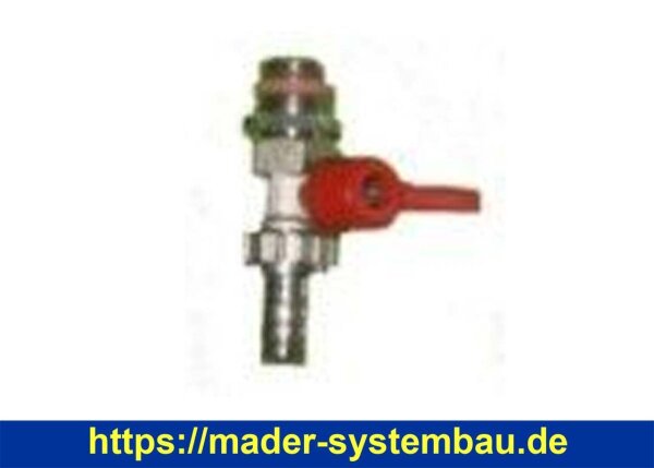 OKU KFE Entleerhahn Messing vernickelt, 1/2" AG