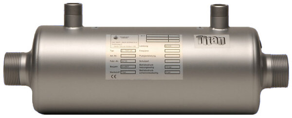 OKU Daprà Wärmetauscher Titan TWT 115 Ti - 154  kW