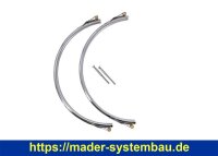 OKU Spannring 400 mm komplett zweiteilig mit 2x...