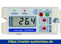 OKU Digisol: Differenztemperaturregler mit großer...