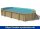 OKU OKU Holzpool EMOTION-FUN Oval 8,57 x 4,57 m Höhe 1,31 m