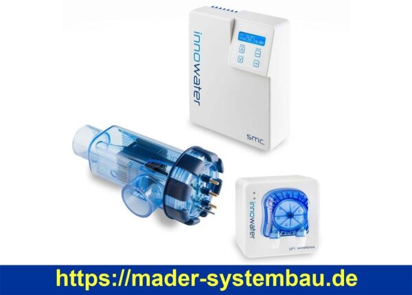 OKU Salzwasserelektrolysegerät SMC - 10 pHw  für Becken bis 30 m³