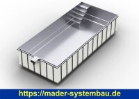 Trend VAline Skimmerpool - 1,4 m Tiefe - versch....