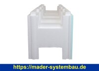 Iglu Kombi 2000 Polystyrol-Steine 100 x 25 x 25 cm | EPS...