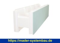 Iglu Kombi 2000 Polystyrol-Steine 100 x 25 x 25 cm | EPS...