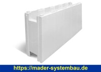 TrendStone L Standard-Polystyrol-Stein 125 x 25 x 50 cm |...