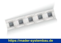 TrendStone L Standard-Polystyrol-Stein 125 x 25 x 50 cm |...