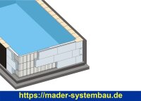 TrendStone Set - Rechteckpool 800 x 400 x 150 cm -...