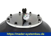 Sandfilteranlage Filterkessel Lagos Ø 760 | Speck 6 Wege Side Ventil | Inverpro IP30 | 230 V