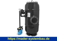 Sandfilteranlage GFK Hochschicht Filterkessel HSF-8 |...