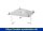 IDEAL Eichenwald Schwalldusche Nevada V4A | geschwungene Form