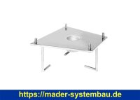 IDEAL Eichenwald Schwalldusche Phoenix V4A - geschwungene...