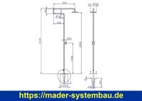 IDEAL Eichenwald Gartendusche Trombone