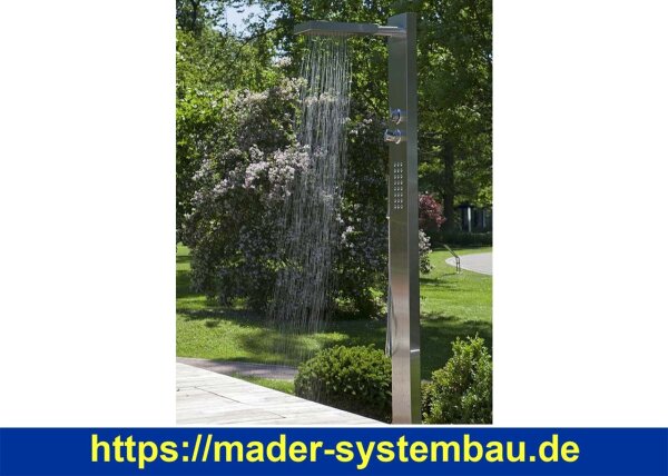 IDEAL Eichenwald Gartendusche Elba | ohne Plattform