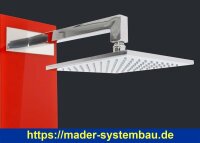 IDEAL Eichenwald Gartendusche Saba SOLAR | ohne Bodenplatte