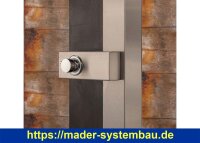 IDEAL Eichenwald Gartendusche Tonga SOLAR | ohne Plattform